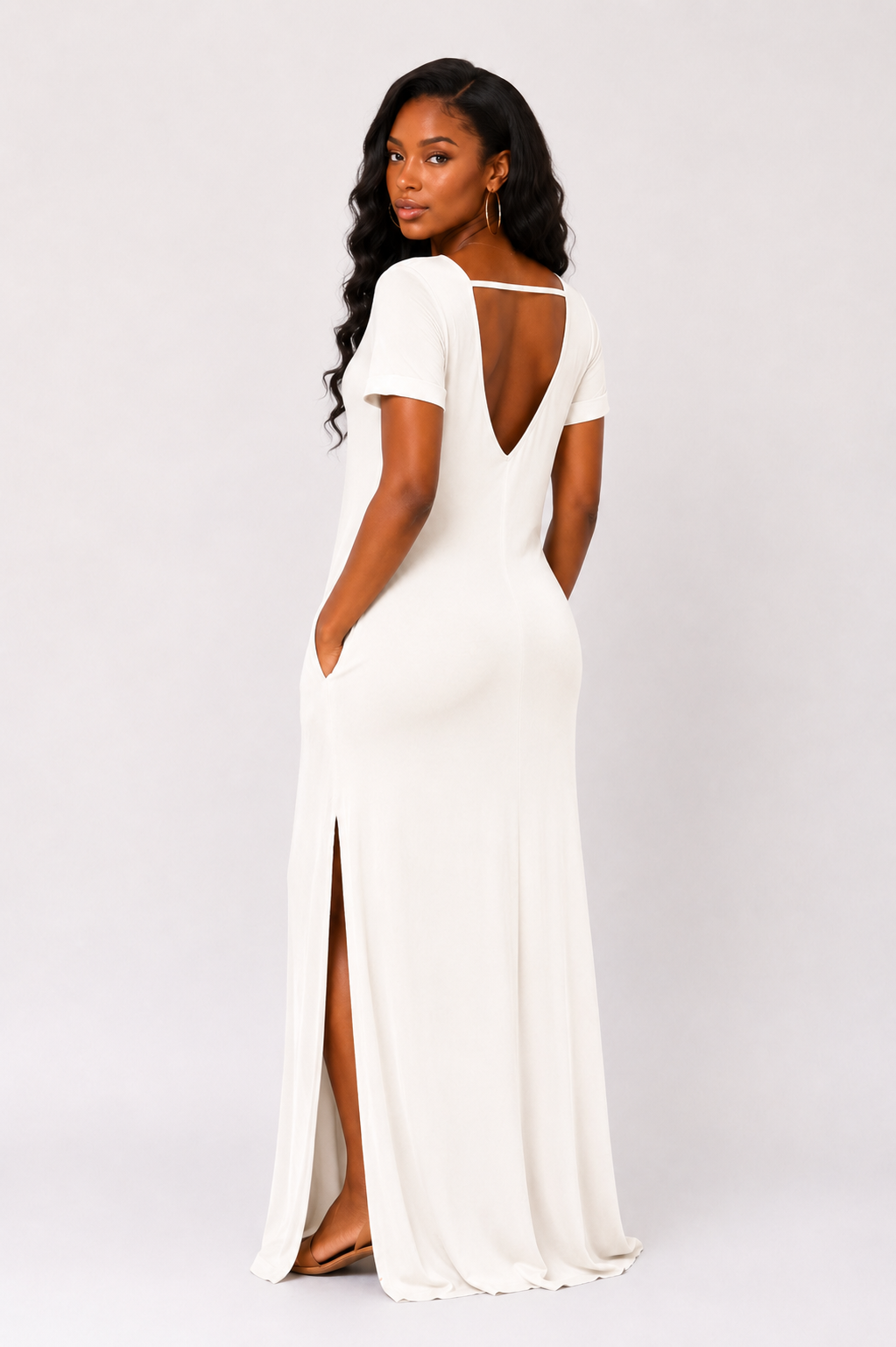 Soft Serenity Oversize Maxi Dress