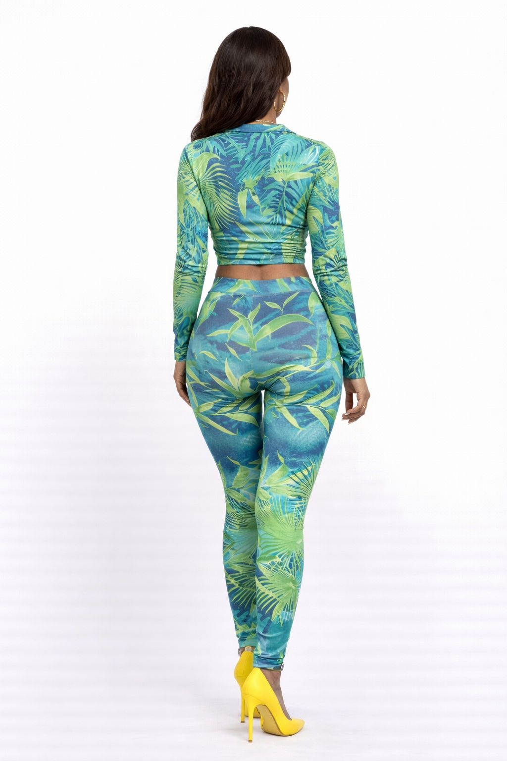 Tropical Breeze Button Down Set
