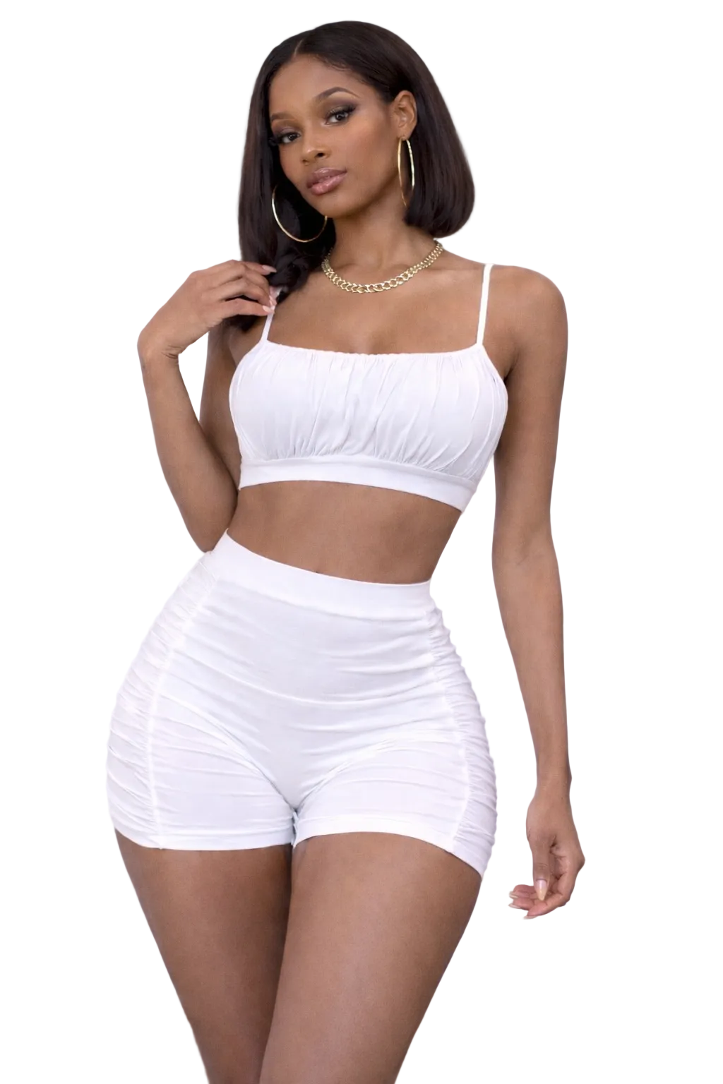 Ruched Lounge Set