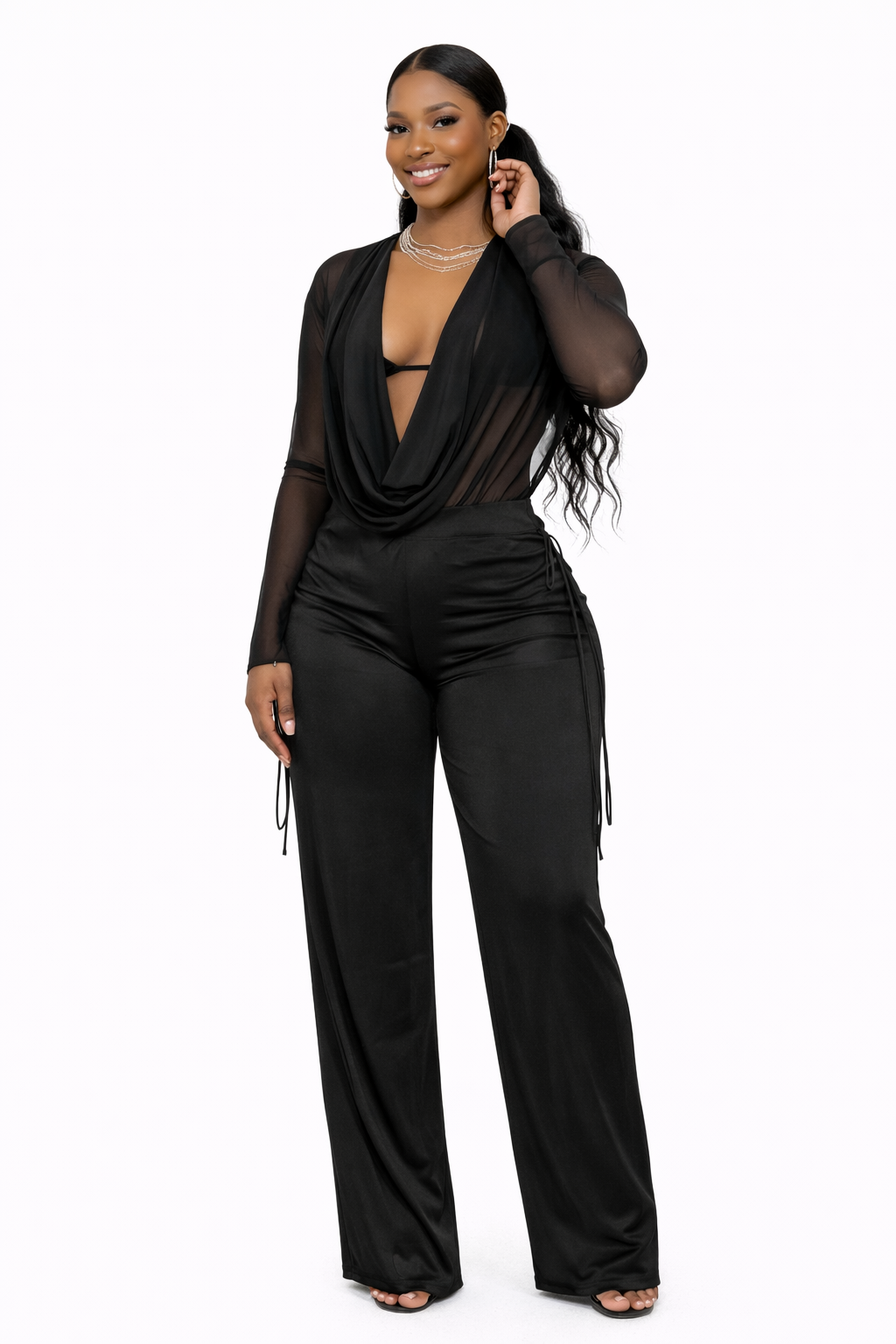 Allure Two Piece Pants Set