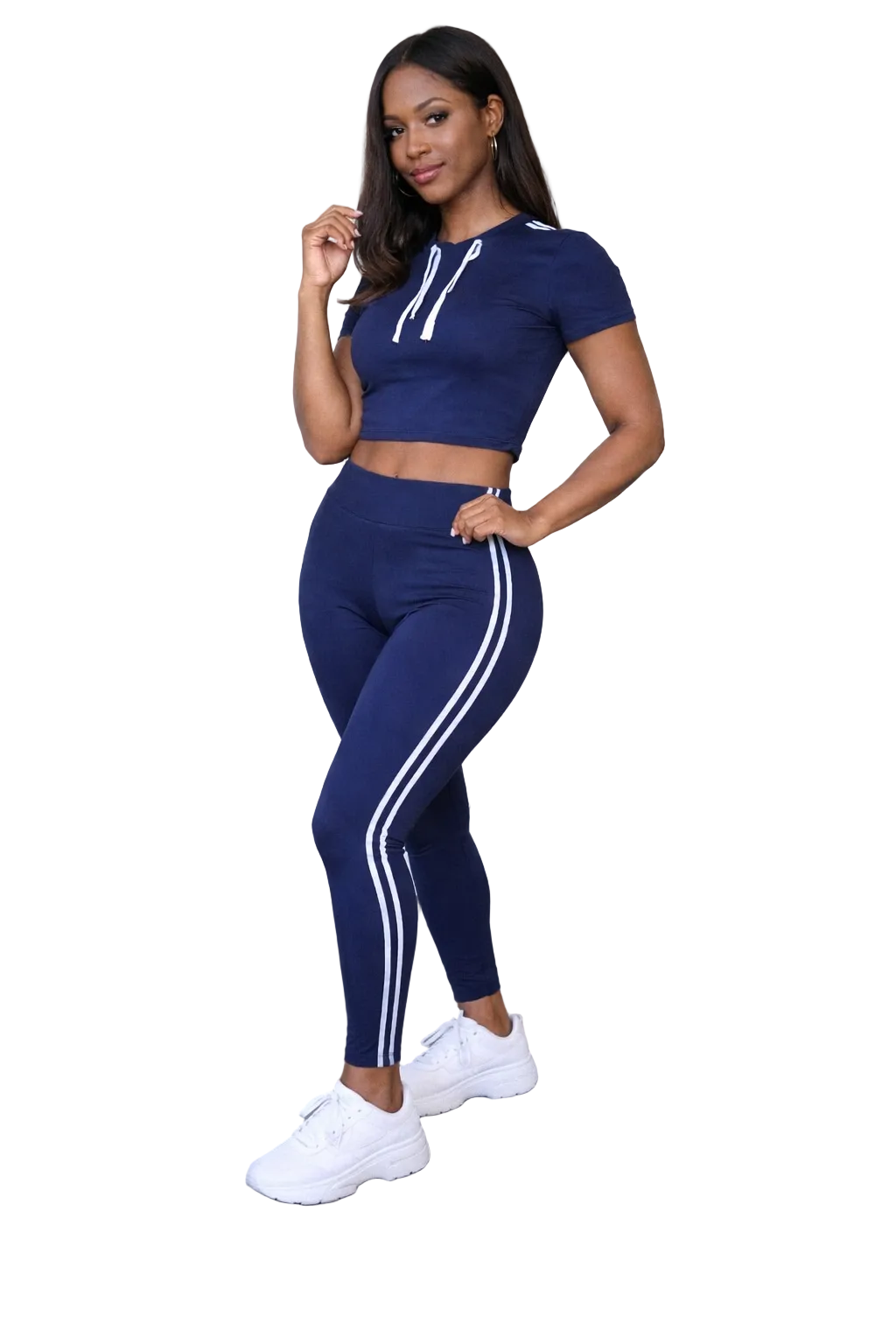 Sporty Chic Two Piece Set