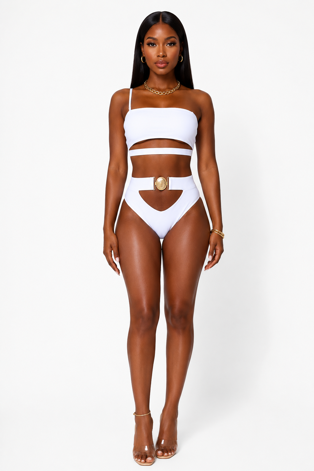 Golden Hour Cut-out Bikini Set