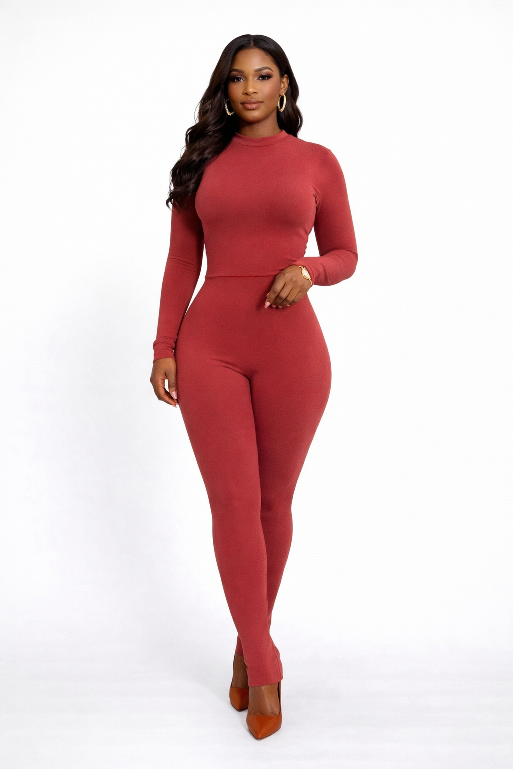 Peachy Boot Cut One-Piece Jumpsuit