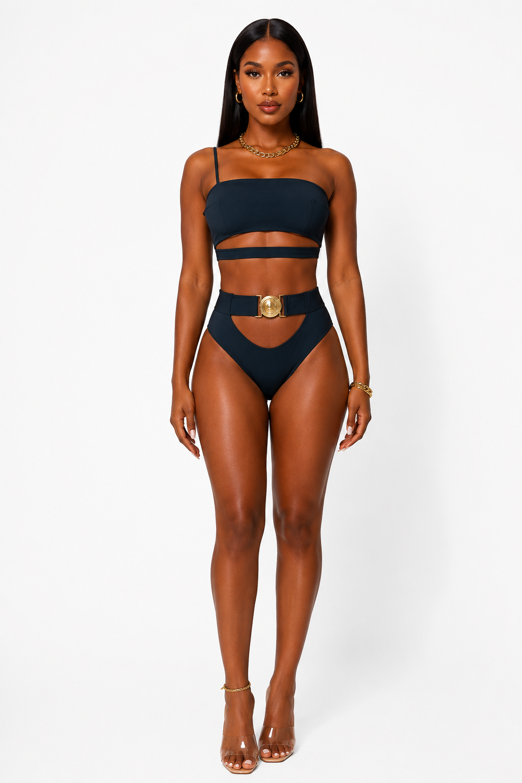 Golden Hour Cut-out Bikini Set