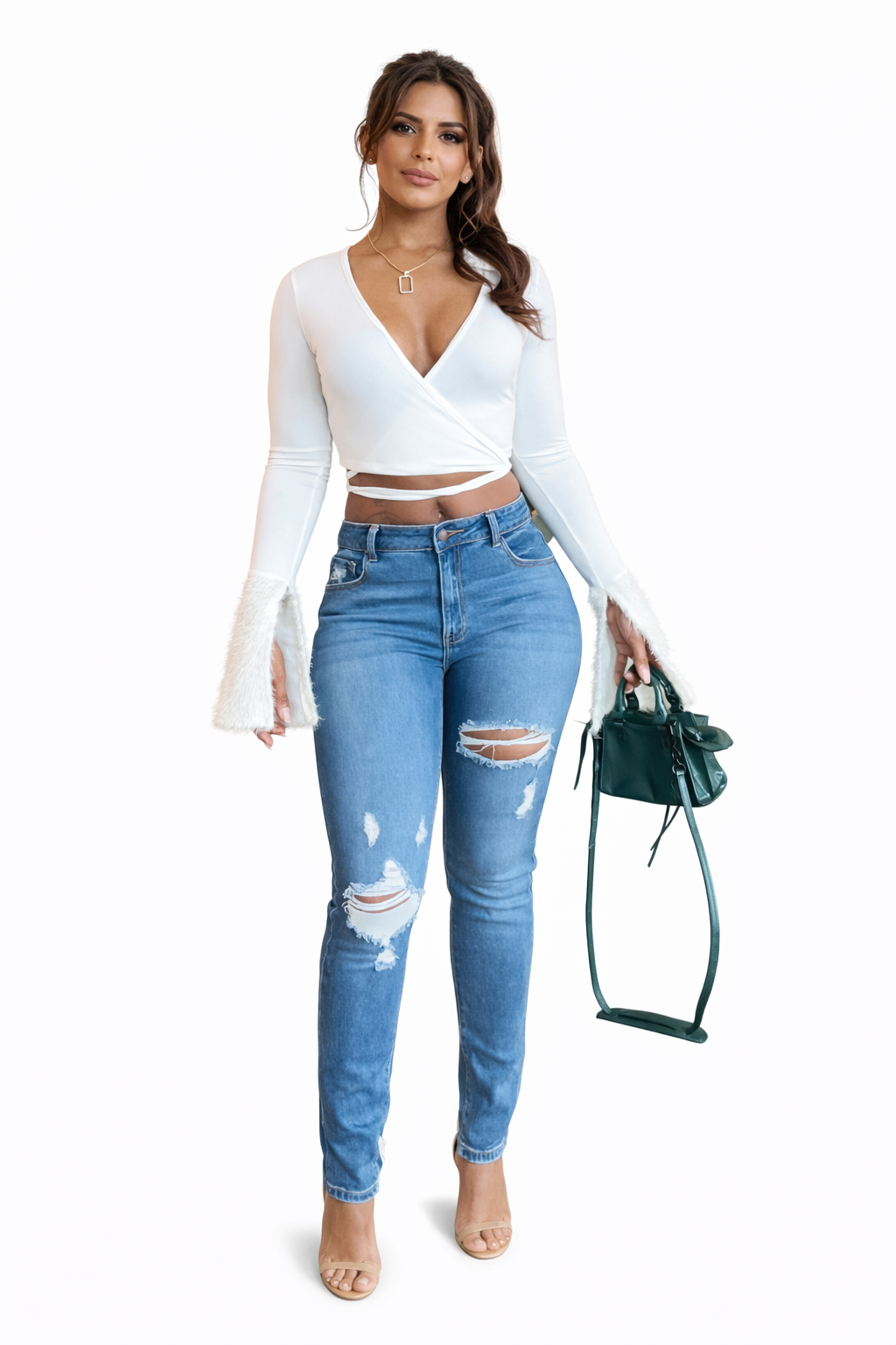 Good Genes Distressed Skinny Jeans