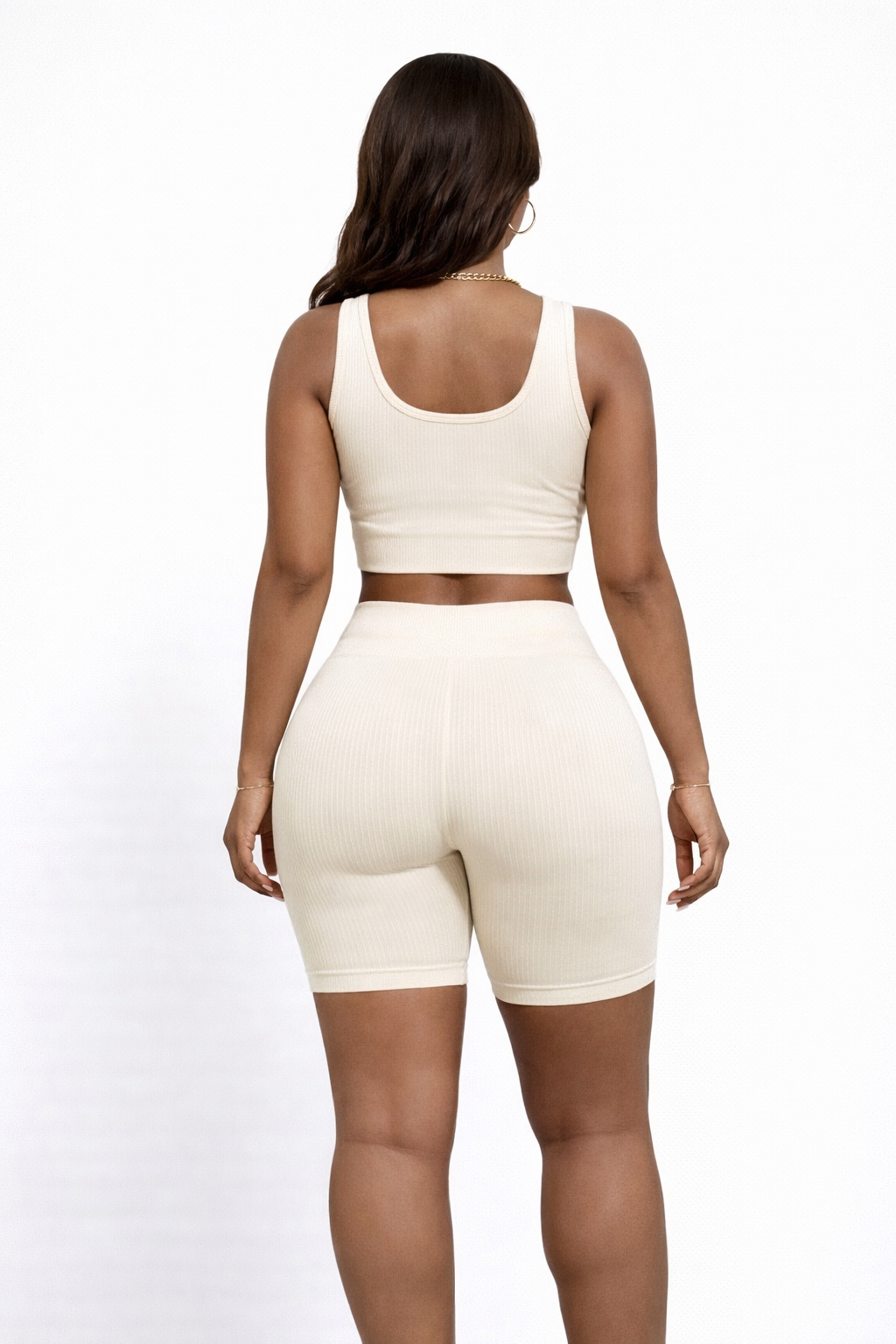 Flawless Fit Ribbed Short Set