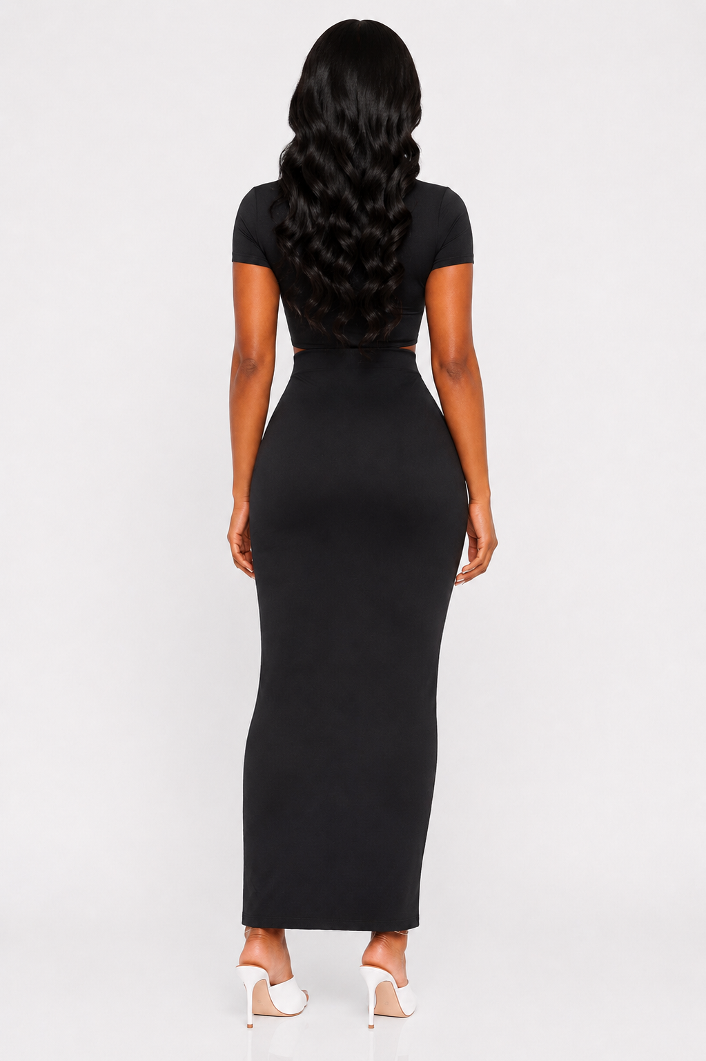 Body Talk Cut-Out Maxi Dress
