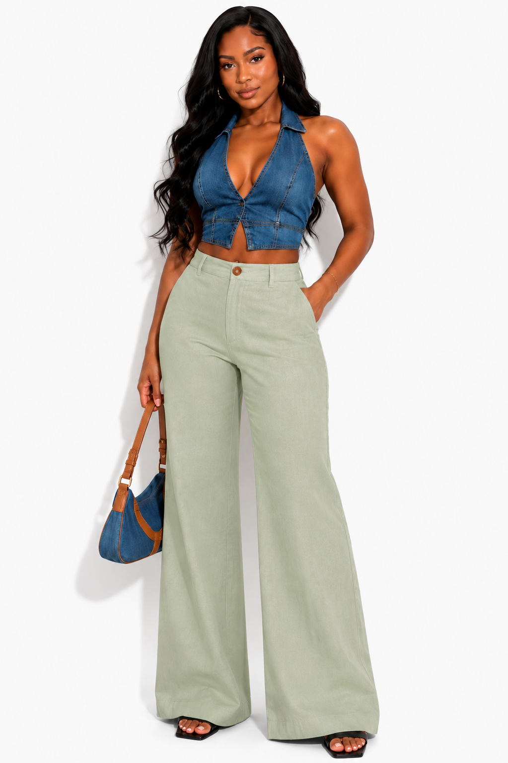 Chic Ease Wide Leg Linen Pants