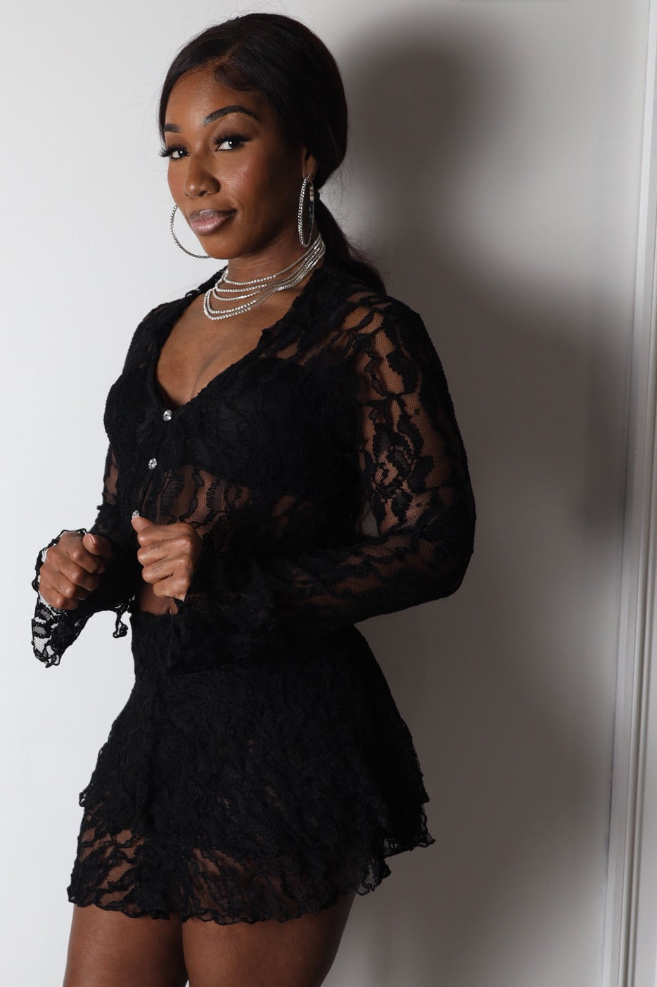 Living Lace 2 piece skirt set