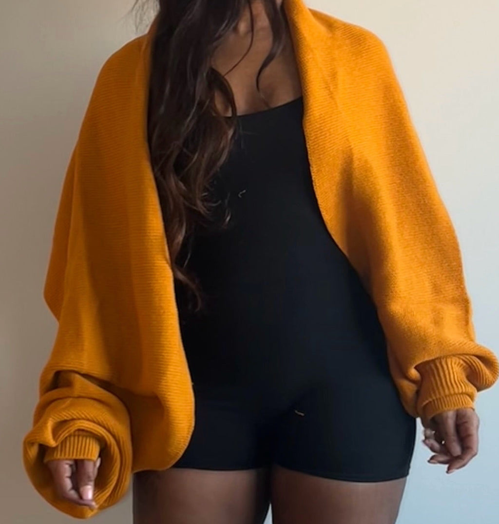 Oversized Knit Shawl