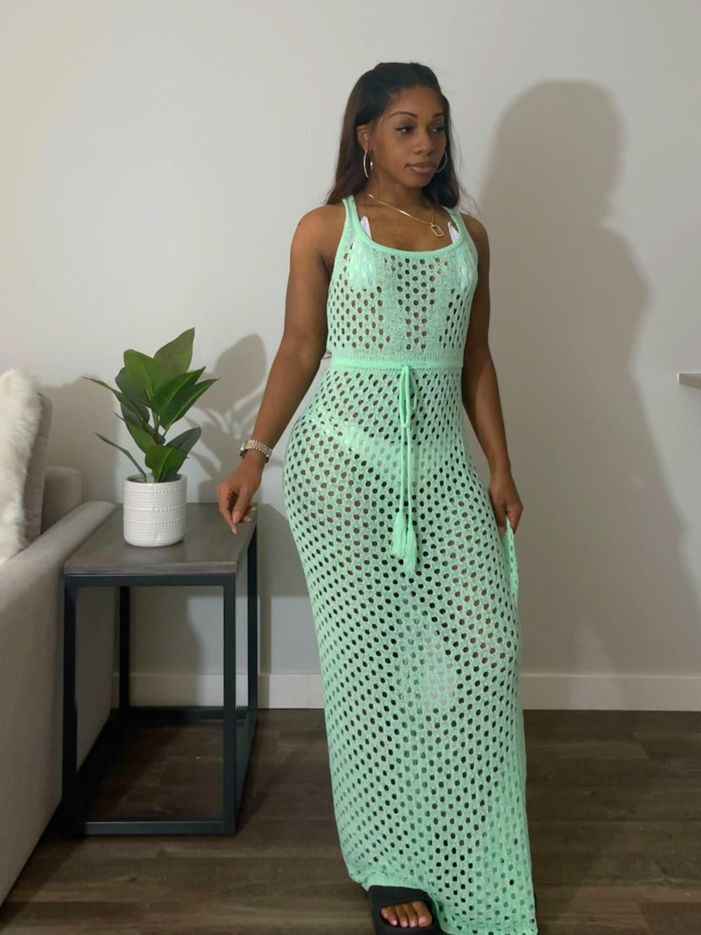 Destined crochet cover up